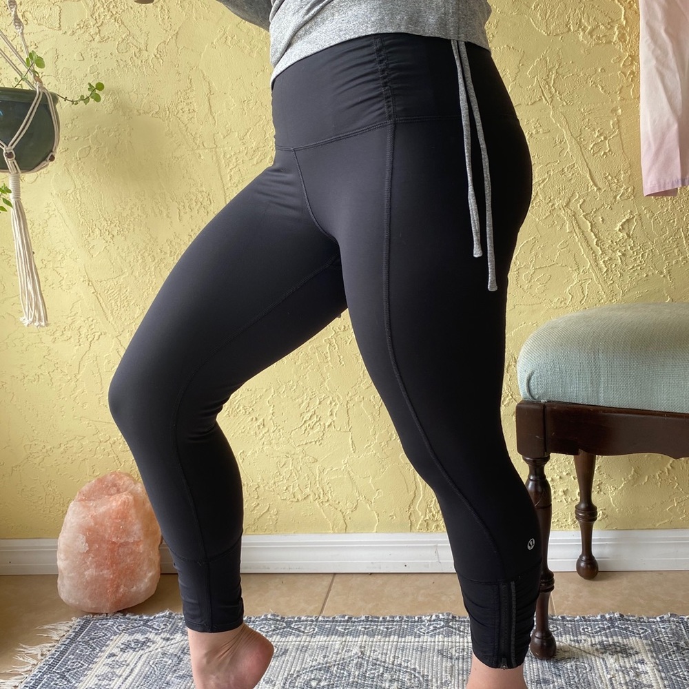 Lululemon Zippered Ankle Leggings